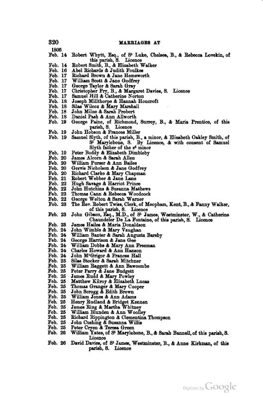 The publications of the Harleian society p.320